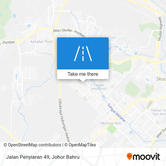 Jalan Penyiaran 49 map