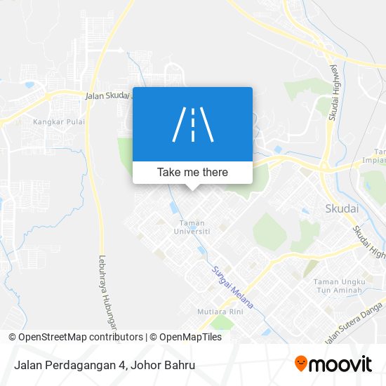 Jalan Perdagangan 4 map