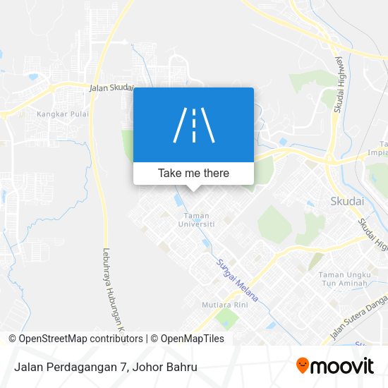 Jalan Perdagangan 7 map