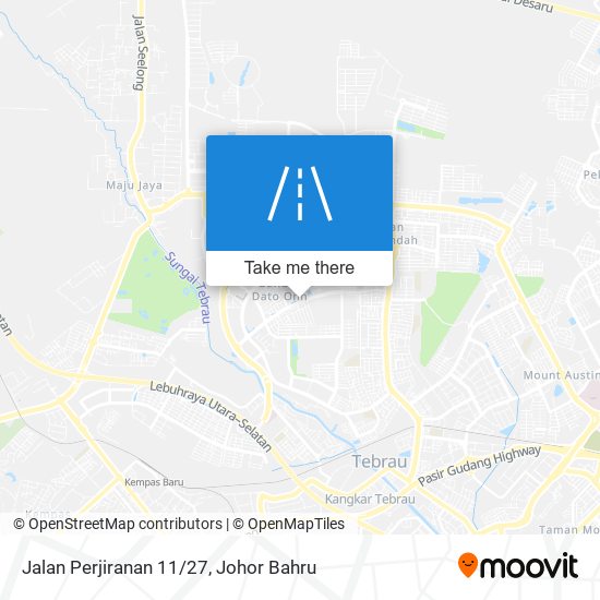 Jalan Perjiranan 11/27 map