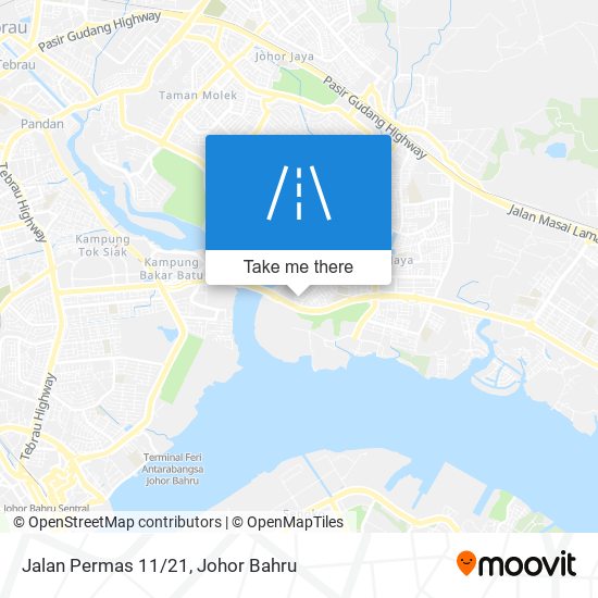 Jalan Permas 11/21 map