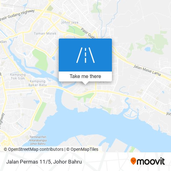 Jalan Permas 11/5 map