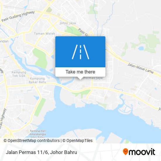 Jalan Permas 11/6 map