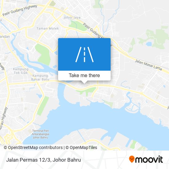 Jalan Permas 12/3 map