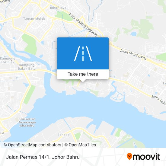 Jalan Permas 14/1 map