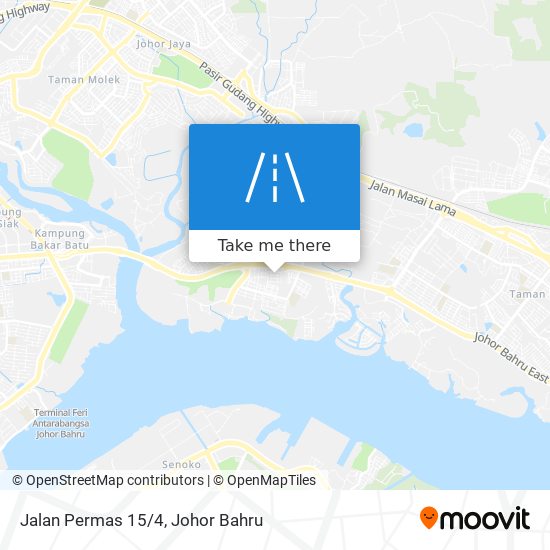 Jalan Permas 15/4 map