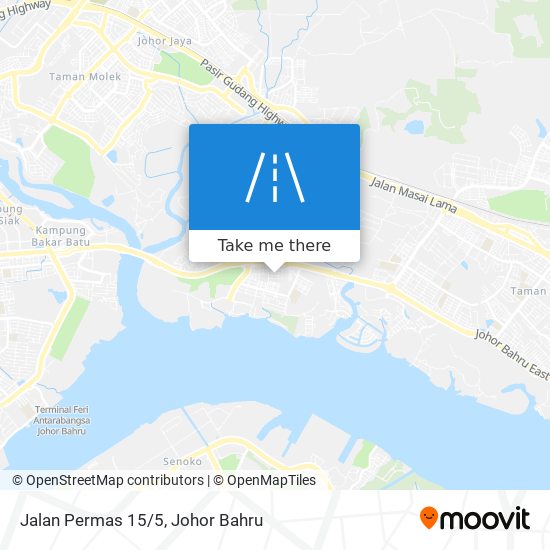 Jalan Permas 15/5 map