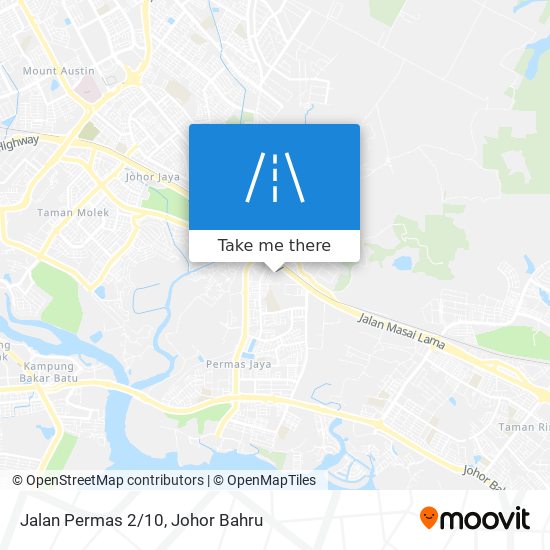 Jalan Permas 2/10 map