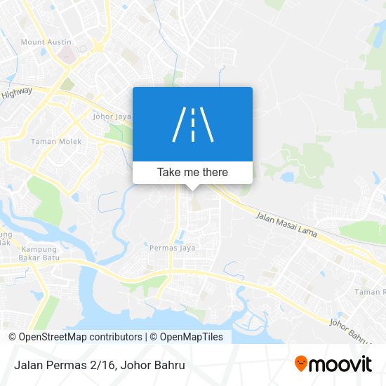 Jalan Permas 2/16 map