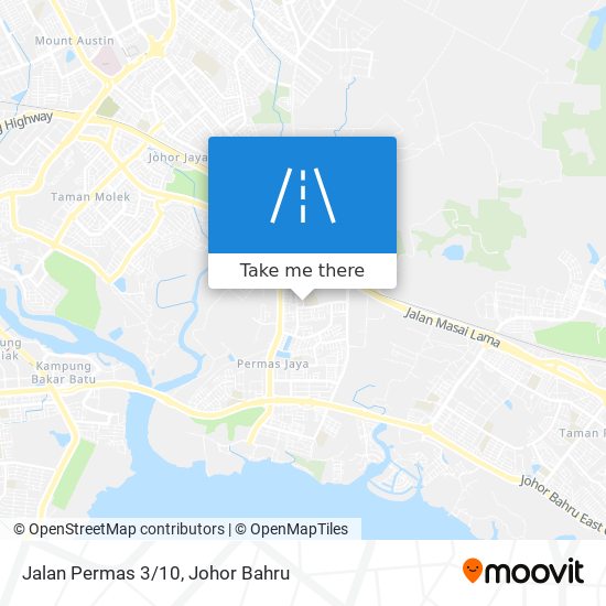 Jalan Permas 3/10 map