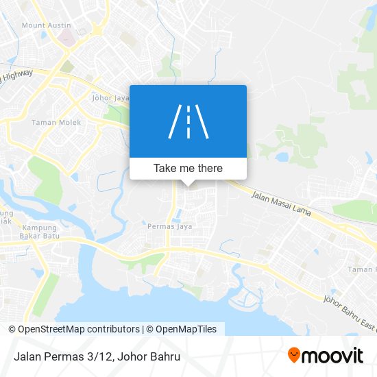 Jalan Permas 3/12 map