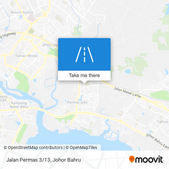 Jalan Permas 3/13 map