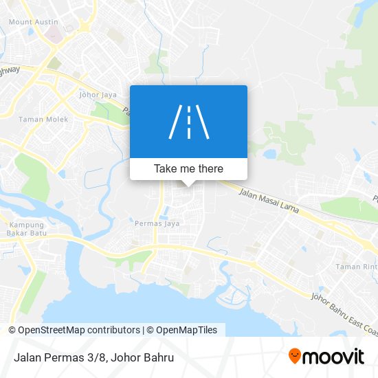 Jalan Permas 3/8 map