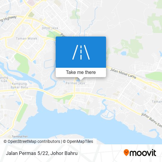 Jalan Permas 5/22 map