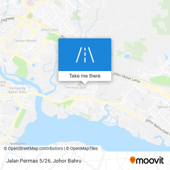 Jalan Permas 5/26 map