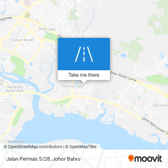 Jalan Permas 5/28 map