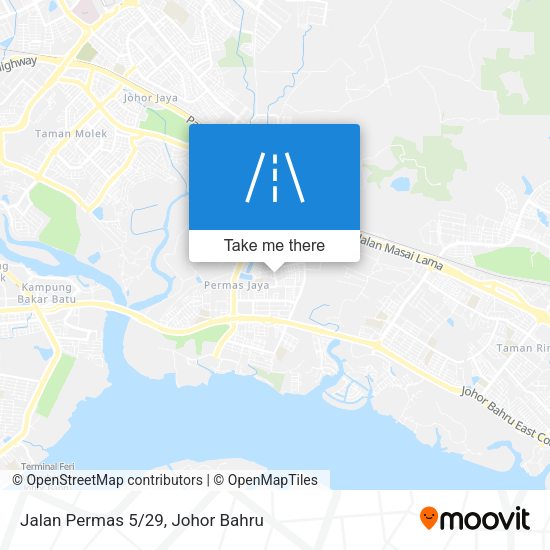 Jalan Permas 5/29 map