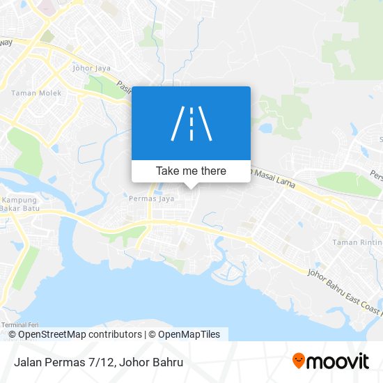 Jalan Permas 7/12 map