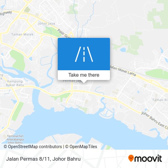 Jalan Permas 8/11 map