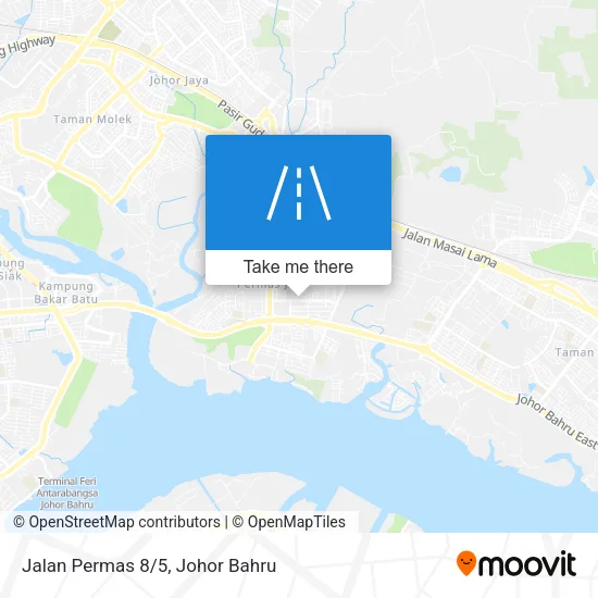 Jalan Permas 8/5 map