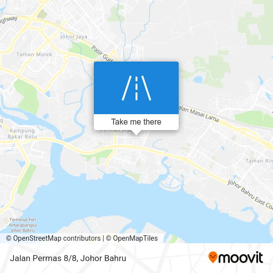 Jalan Permas 8/8 map