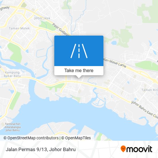 Jalan Permas 9/13 map