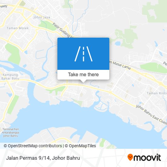 Jalan Permas 9/14 map