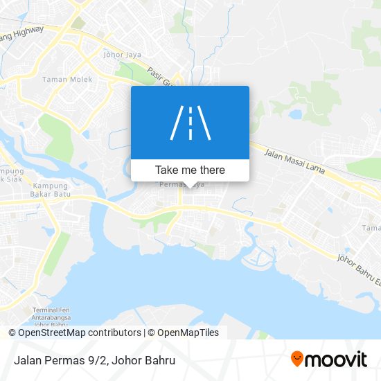 Jalan Permas 9/2 map