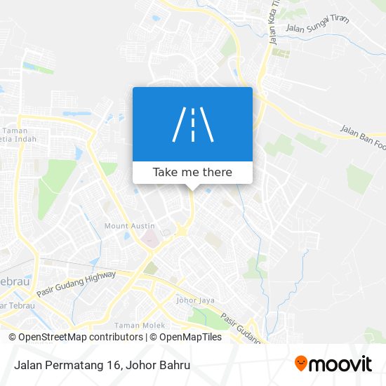 Jalan Permatang 16 map