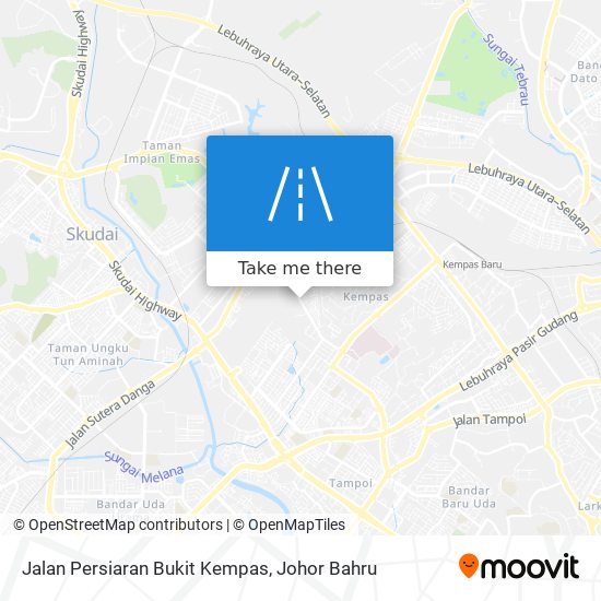 Jalan Persiaran Bukit Kempas map