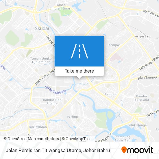 Jalan Persisiran Titiwangsa Utama map