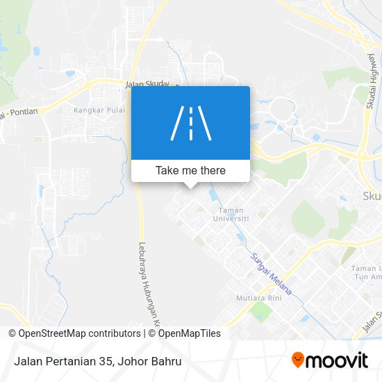Jalan Pertanian 35 map