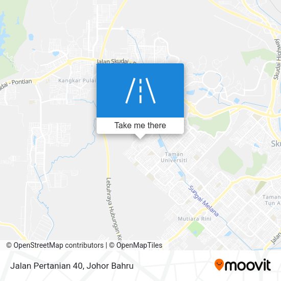 Jalan Pertanian 40 map