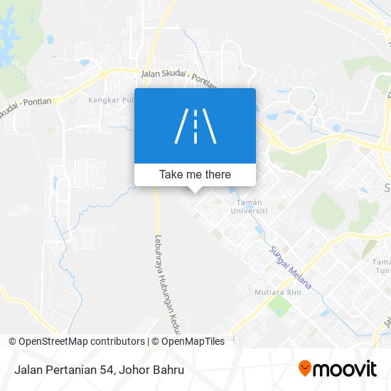 Jalan Pertanian 54 map