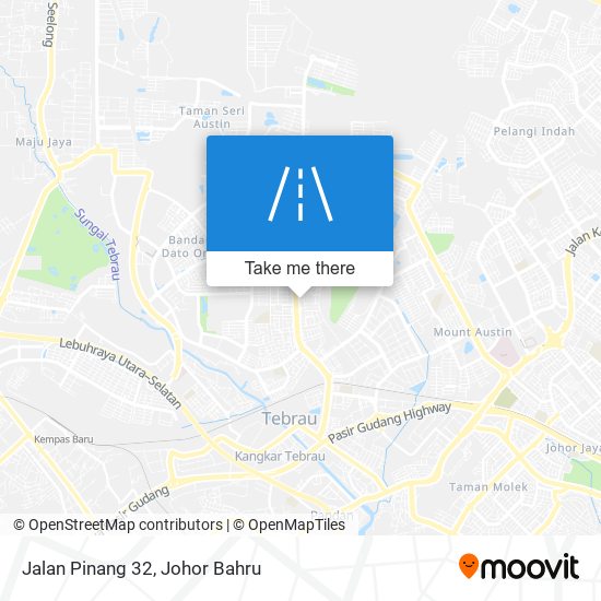 Jalan Pinang 32 map