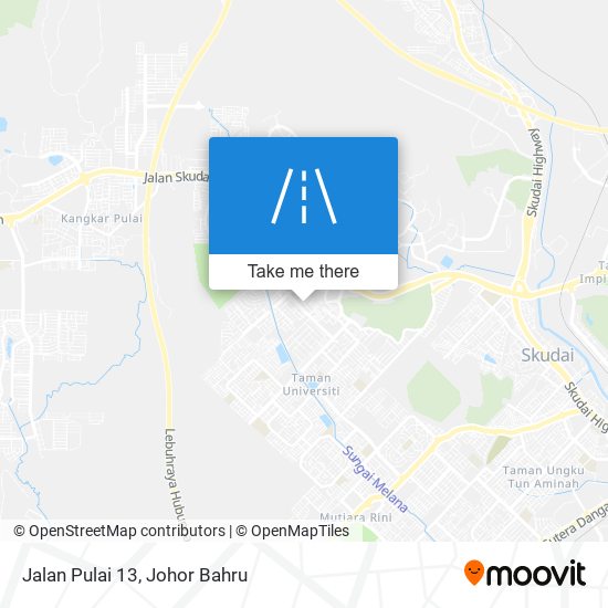 Jalan Pulai 13 map