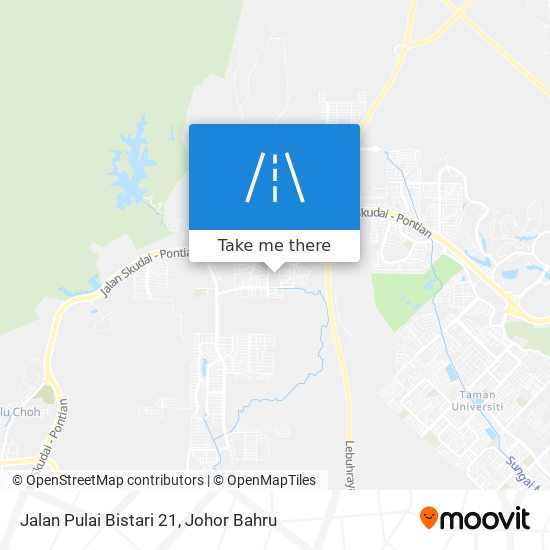 Jalan Pulai Bistari 21 map