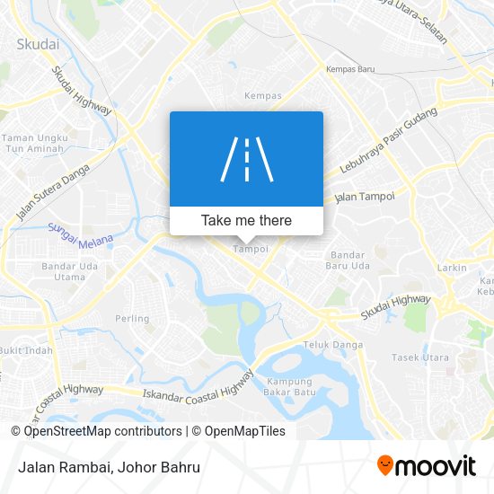 Jalan Rambai map