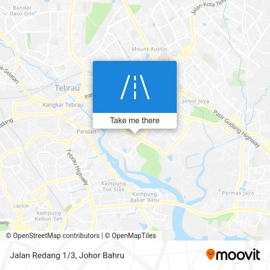 Jalan Redang 1/3 map