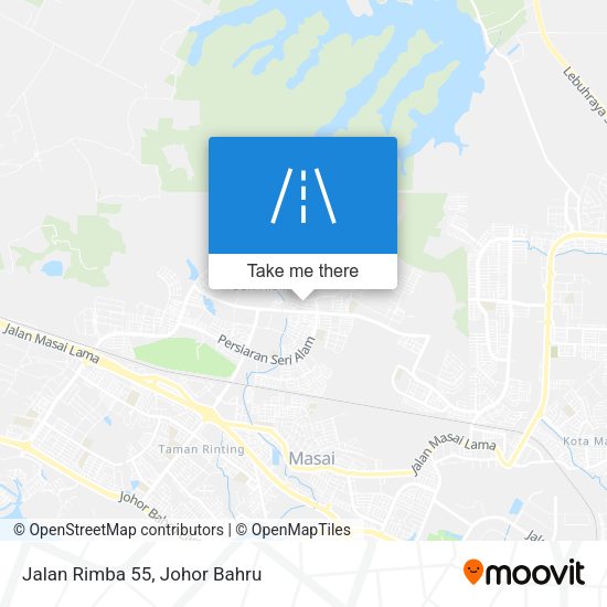 Jalan Rimba 55 map