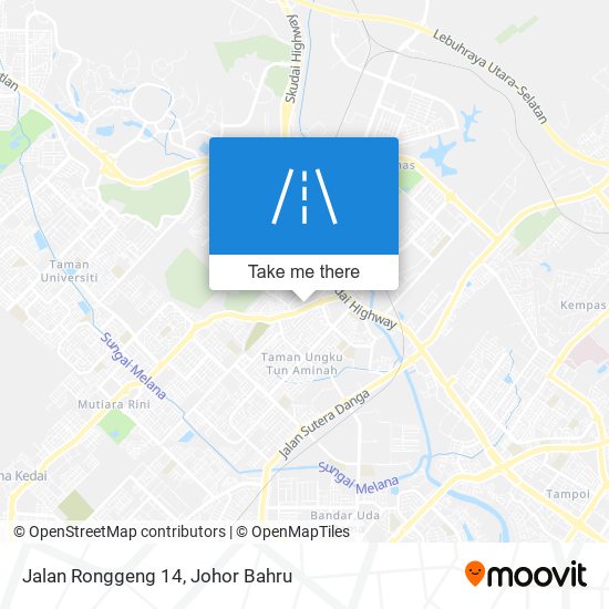 Jalan Ronggeng 14 map