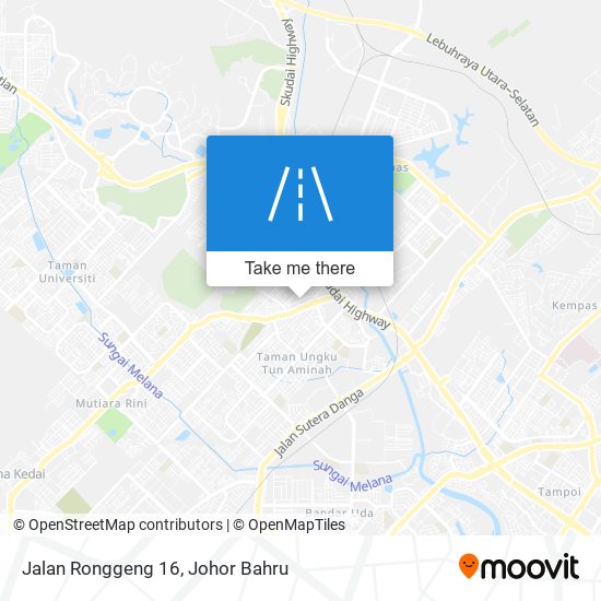 Jalan Ronggeng 16 map