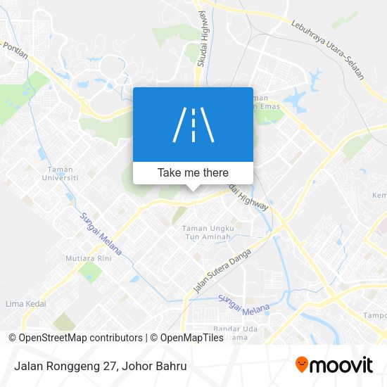 Jalan Ronggeng 27 map