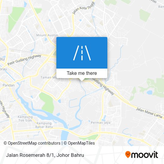 Jalan Rosemerah 8/1 map