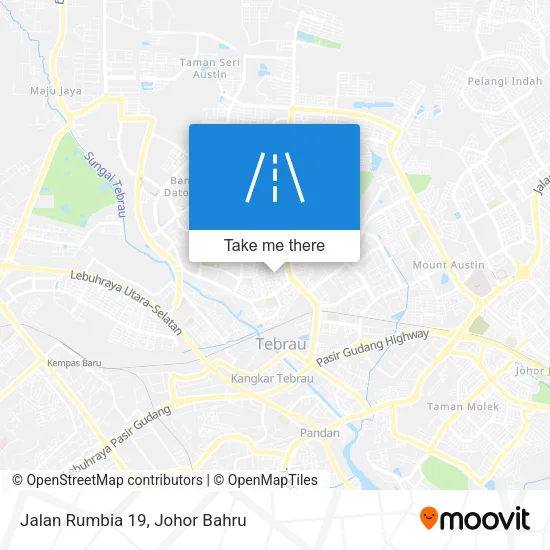 Jalan Rumbia 19 map