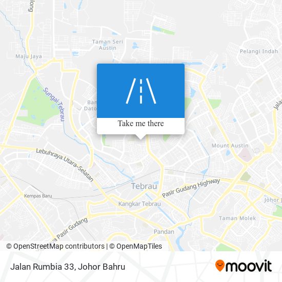 Jalan Rumbia 33 map