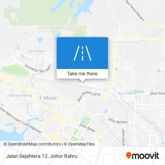 Jalan Sejahtera 12 map