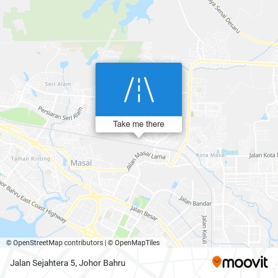 Jalan Sejahtera 5 map