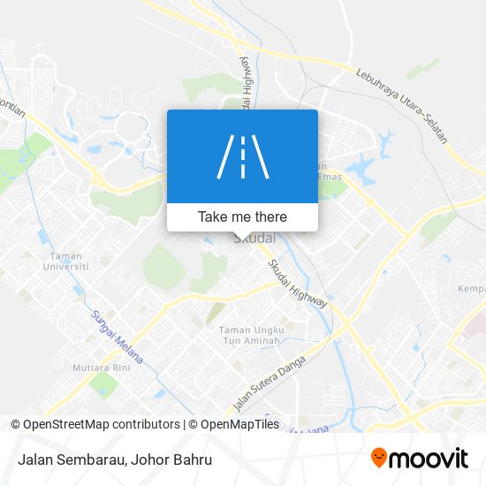 Jalan Sembarau map