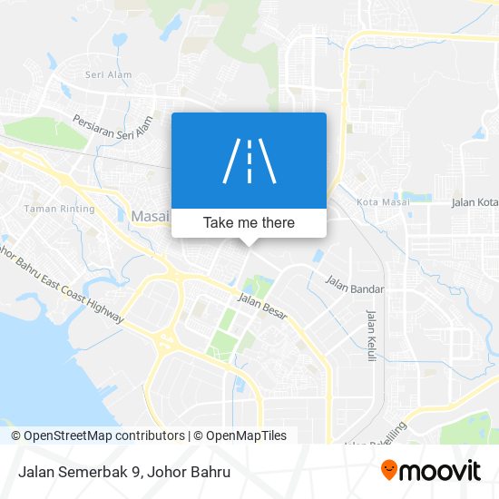 Jalan Semerbak 9 map